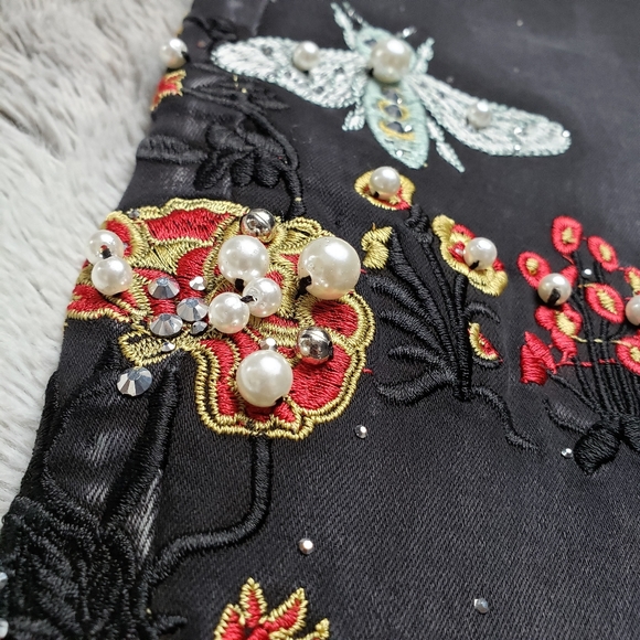 Black charcoal Bebe jeans , jegging for woman - Picture 8 of 10